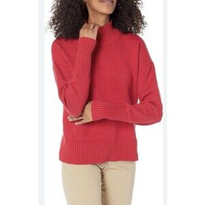 Gap Red Cable Knit Turtleneck Winter Sweater Size XS Top